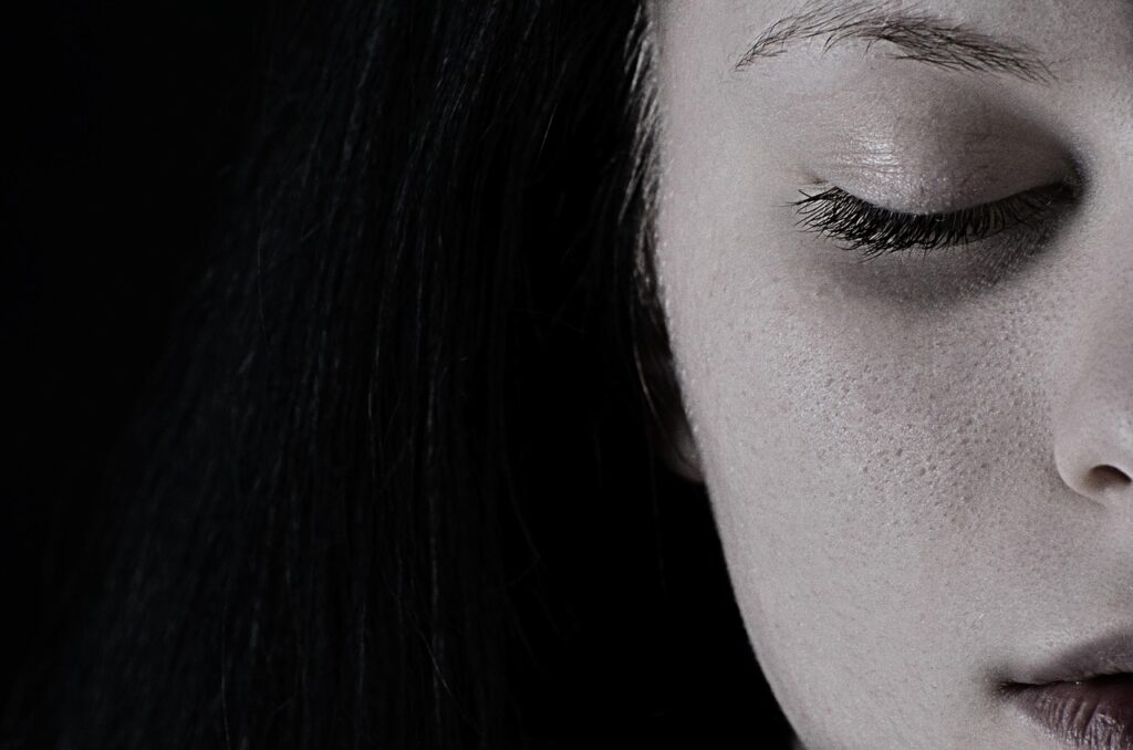 emotional heaviness and mental exhaustion wellbeing support concept