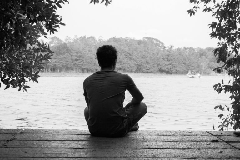 develop inner calm emotional strength life direction concept
